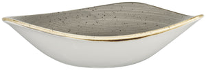 Bowl Stonecast Peppercorn dreieckig; 600ml, 23.5 cm (S); szary/brązowy; trójkątny; 12 sztuka / opakowanie