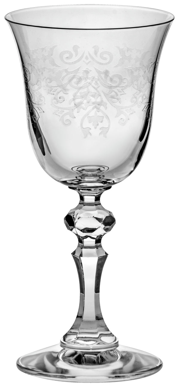 Weißweinglas Krista Deco; 150ml, 8x16.8 cm (ØxW); transparentny; 6 sztuka / opakowanie