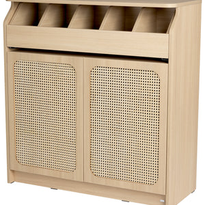 Besteckschrank Ravena eiche natur; 100x40x105 cm (SxGxW); dąb/naturalny; stelaż dąb/naturalny