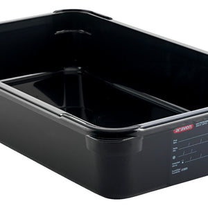 pojemnik na żywność GN 1/1 czarny; Größe GN 1/1, 13000ml, 53x32.5x10 cm (DxSxG); czarny