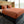 pościel Siena zamknięcie kopertowe; 140x200 cm (SxD); terakota