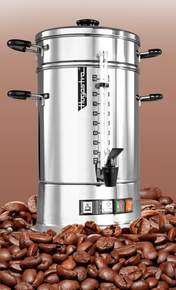 automat do kawy CNS-100; 12500ml, 26x53 cm (ØxW); srebro/czarny