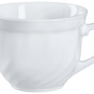 filiżanka do kawy Trianon; 220ml, 8.7x6.6 cm (ØxW); biały; okrągły; 6 sztuka / opakowanie