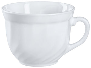 filiżanka do kawy Trianon; 220ml, 8.7x6.6 cm (ØxW); biały; okrągły; 6 sztuka / opakowanie
