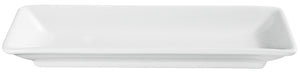 półmisek Bali wąski; 21x8.5x2.5 cm (DxSxW); biały; 6 sztuka / opakowanie