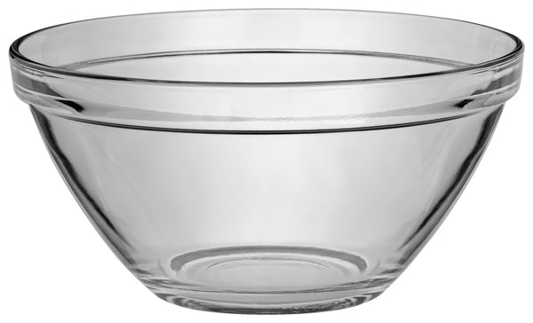 miska szklana Pompei; 1060ml, 17x8.5 cm (ØxW); transparentny; okrągły; 24 sztuka / opakowanie