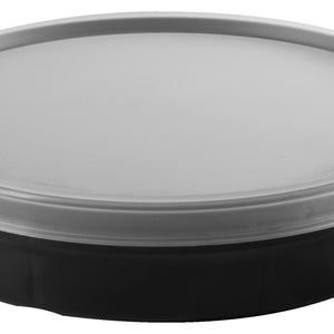 pojemnik na menu do wielokrotnego użytku Amuse Pro 3-dzielny; 800ml, 23x4.8 cm (ØxW); czarny; okrągły; 8 sztuka / opakowanie