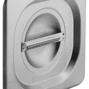 pokrywa GN Profi bez wnęki na łyżkę 1/6; Größe GN 1/6, 17.6x16.2 cm (DxS); stal nierdzewna