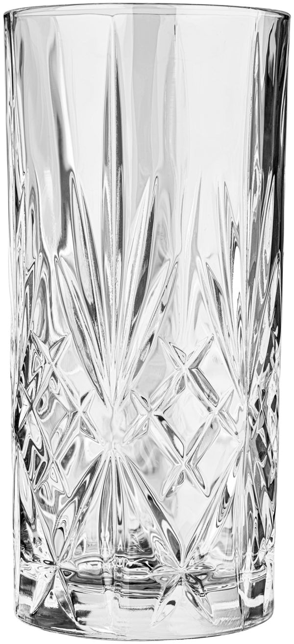 szklanka do koktajli Melodia; 360ml, 7x15 cm (ØxW); transparentny; 6 sztuka / opakowanie