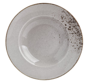 talerz głęboki Palana; 200ml, 24x4 cm (ØxW); szary; okrągły; 6 sztuka / opakowanie