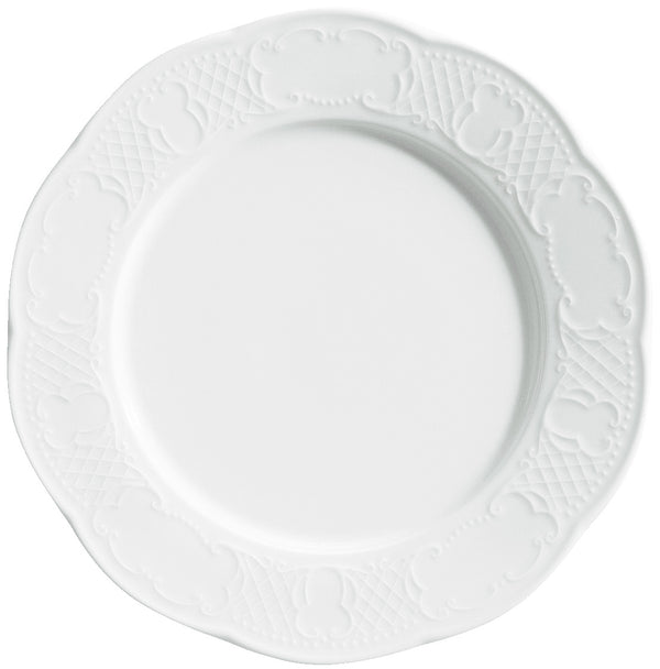 talerz płaski Menuett; 17 cm (Ø); biały; okrągły; 6 sztuka / opakowanie