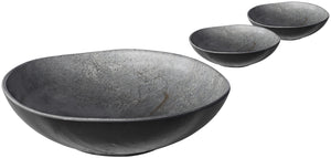 miska Clawson okrągła; 3400ml, 31.5x8 cm (ØxW); szary; okrągły; 3 sztuka / opakowanie