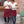 zapaska Nando 45x100 cm; 45x100 cm (DxS); bordo
