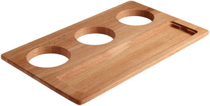 nakładka na karafki GN 1/1; 53x32.5x2.5 cm (DxSxW); dąb