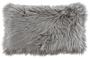poszewka na poduszkę dekoracyjną Bergen 30x50cm; 50x30 cm (SxD); szary; prostokątny