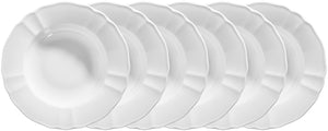 talerz głęboki Amely; 300ml, 23x4.7 cm (ØxW); biały; okrągły; 6 sztuka / opakowanie