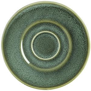 spodek do filiżanki do kawy Nano; 16.5 cm (Ø); zielony; okrągły; 6 sztuka / opakowanie
