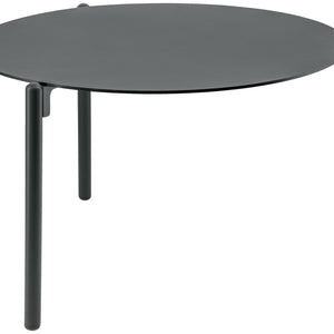 Outdoor-Beistelltisch Naira klein; 65x28.5 cm (ØxW); Platte antracyt