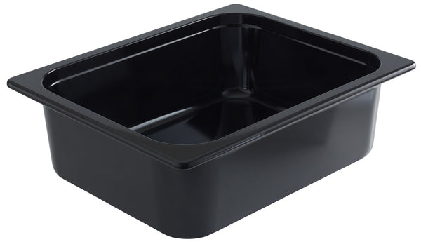 pojemnik GN 44958; Größe GN 1/2, 4700ml, 32.5x26.5x10 cm (DxSxG); czarny; prostokątny