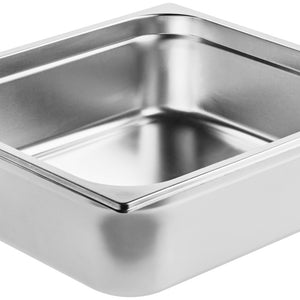 pojemnik GN Premium  2/3; Größe GN 2/3, 8600ml, 35.4x32.5x10 cm (DxSxG); srebro