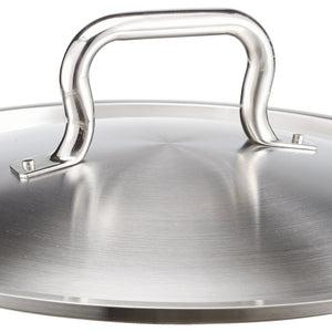 pokrywa Cook; 34 cm (Ø); srebro; okrągły