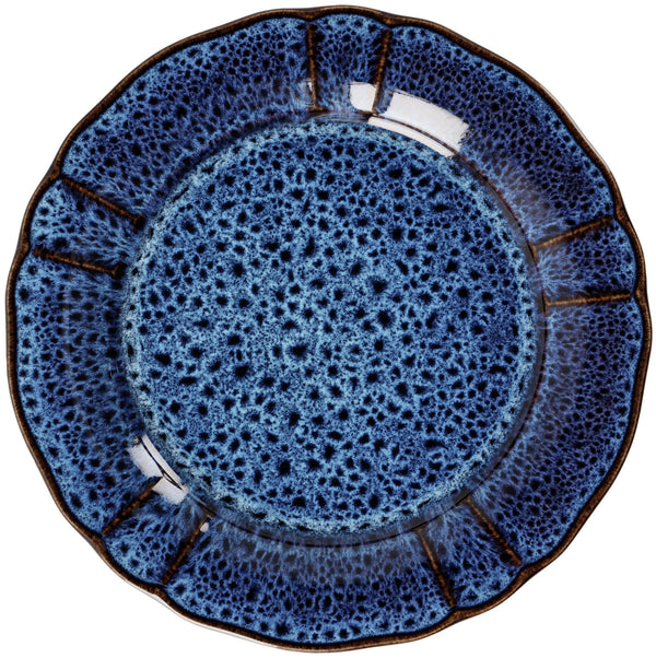 talerz płaski Amelina; 28 cm (Ø); niebieski; okrągły; 6 sztuka / opakowanie