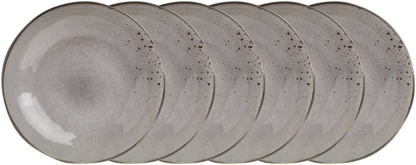 talerz płaski Palana; 26.5 cm (Ø); szary; okrągły; 6 sztuka / opakowanie