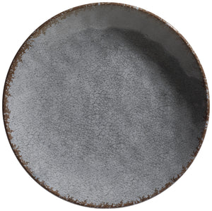 talerz płaski Portage; 25.6x3.7 cm (ØxW); szary; okrągły; 6 sztuka / opakowanie