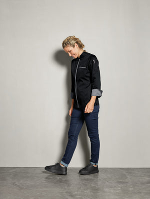 bluza kucharska damska Lorenzo; Kleidergröße 34; czarny