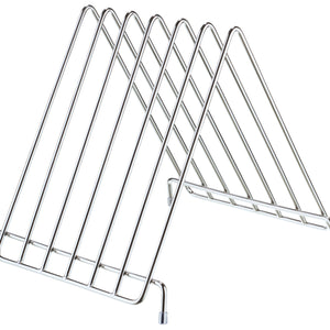 stojak do desek do krojenia Standard; 30x27.8x27.8 cm (DxSxW); srebro