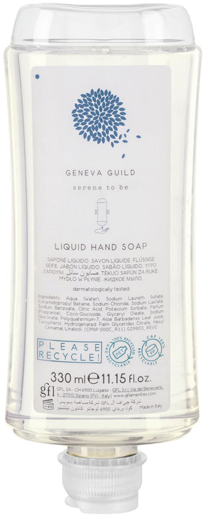 Seife Geneva Guild im Spendersystem; 330 ml; transparentny; 24 sztuka / opakowanie