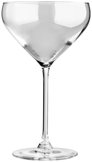 kieliszek do szampana Amilia ze znacznikiem pojemności; 300ml, 9.7x17.3 cm (ØxW); transparentny; 0.1 l Füllstrich, 6 sztuka / opakowanie