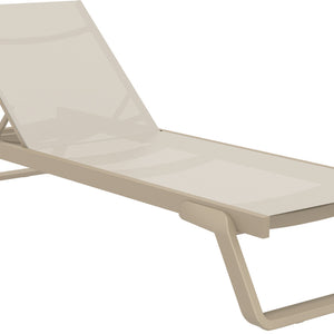 Sonnenliege Tropic; 210x72x31 cm (DxSxW); taupe