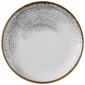 talerz płaski Studio Prints Jasper Grey okrągły; 26 cm (Ø); szary/brązowy; okrągły; 12 sztuka / opakowanie