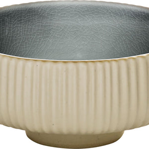 Schüssel rund Nara Relief grau 21cm/1.46l; 1460ml