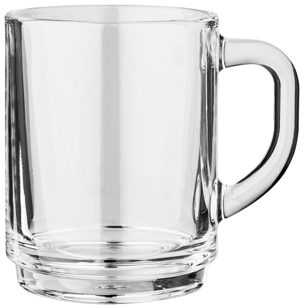 szklanka do herbaty Pub; 260ml, 7.4x9.5 cm (ØxW); transparentny; 0.2 l Füllstrich, 12 sztuka / opakowanie