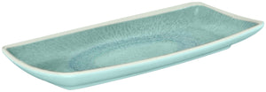 Platte Torto; 24x11x2.5 cm (DxSxW); turkusowy/niebieski; prostokątny; 6 sztuka / opakowanie