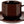 filiżanka do kawy Alessia; 190ml, 7.5x6.3 cm (ØxW); brązowy; okrągły; 6 sztuka / opakowanie