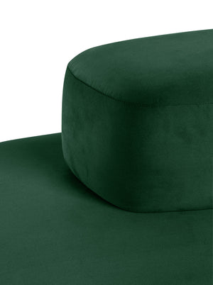 Sofa Norsk Samt; 154x106x70 cm (SxGxW); jodła zielona