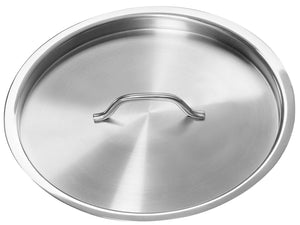 pokrywa do garnka Professional; 38 cm (Ø); srebro; okrągły
