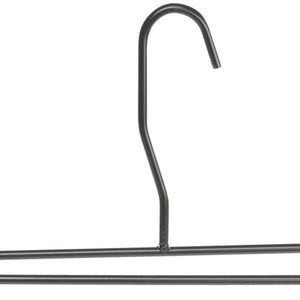 wieszak do skirtingów; 45 cm (S); czarny