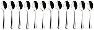 łyżka do espresso/mokka Tunis Basic; 11 cm (D); srebro, Griff srebro; 12 sztuka / opakowanie