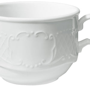 filiżanka do cappuccino Menuett; 250ml, 8.9x6.7 cm (ØxW); biały; okrągły; 6 sztuka / opakowanie