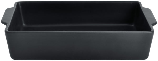 miska Ferry prostokątny z uchwytem; 1700ml, 28.5x18.5x6 cm (DxSxW); czarny; prostokątny; 2 sztuka / opakowanie