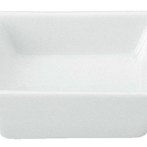 półmisek Bali podzielony; 18.5x6x2.5 cm (DxSxW); biały; 6 sztuka / opakowanie