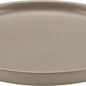 Teller flach Elements; 22x2.6 cm (ØxW); piasek; okrągły; 6 sztuka / opakowanie
