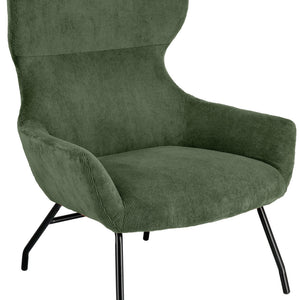 fotel uszak Malin; 75x77x103 cm (SxGxW); siedzisko zielony