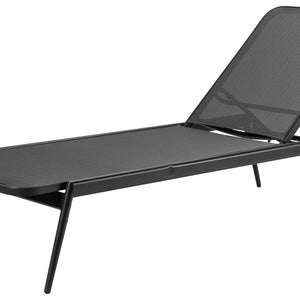 Sonnenliege Solaro; 192x65x35 cm (DxSxW); siedzisko antracyt