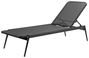 Sonnenliege Solaro; 192x65x35 cm (DxSxW); siedzisko antracyt