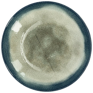 talerz głęboki Auri; 1200ml, 25x5 cm (ØxW); beżowy/ciemny niebieski/brązowy; okrągły; 6 sztuka / opakowanie